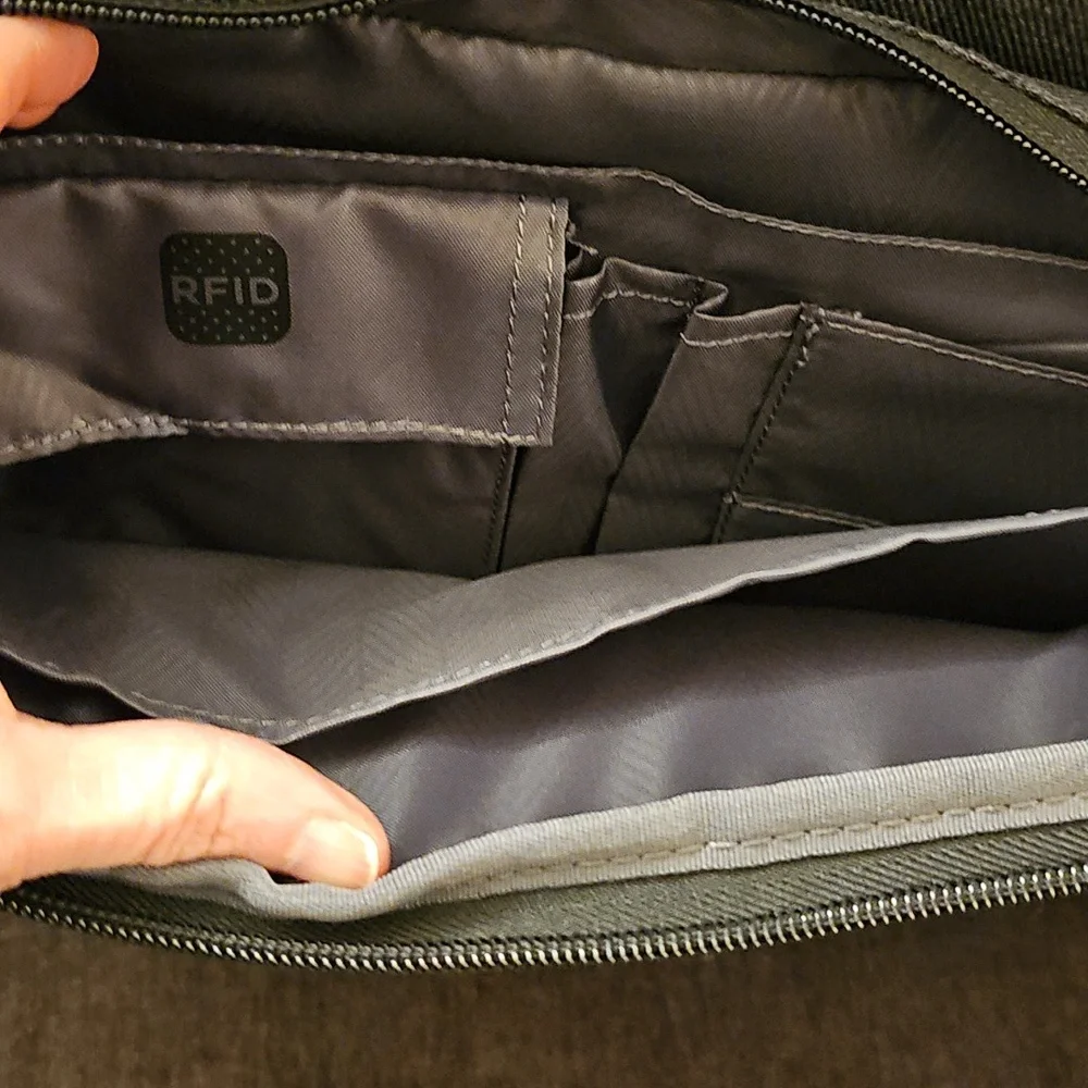 HP Gray Laptop Bag